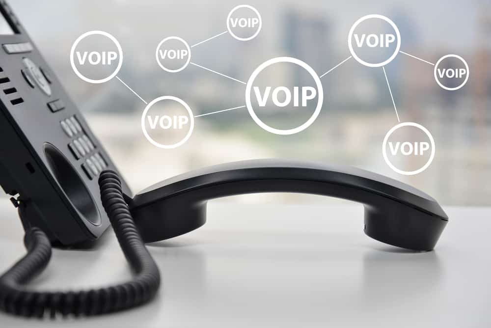 VoIP Telephony Top 10 in 2023 Stock Image